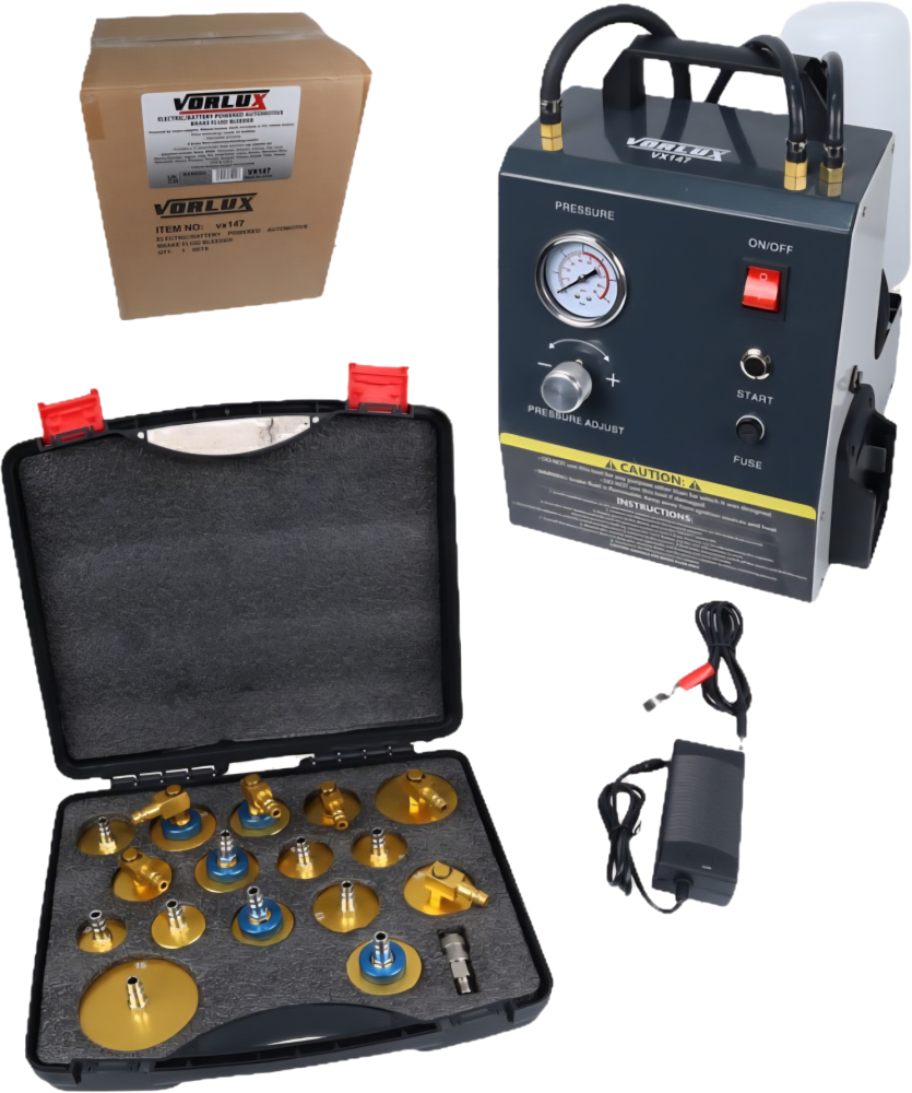 VORLUX Electric / Battery Powered Automotive Brake Fluid Bleeder VX147