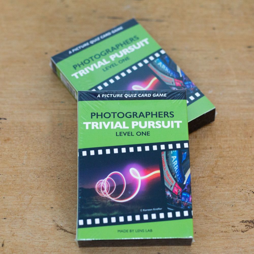 Photographers trivial pursuit card pack level one