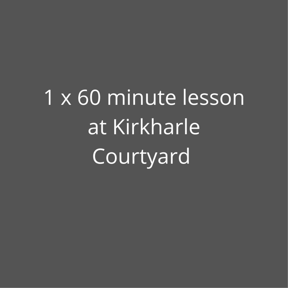 Special offer: 1 x 60 minute lesson at Kirkharle Courtyard