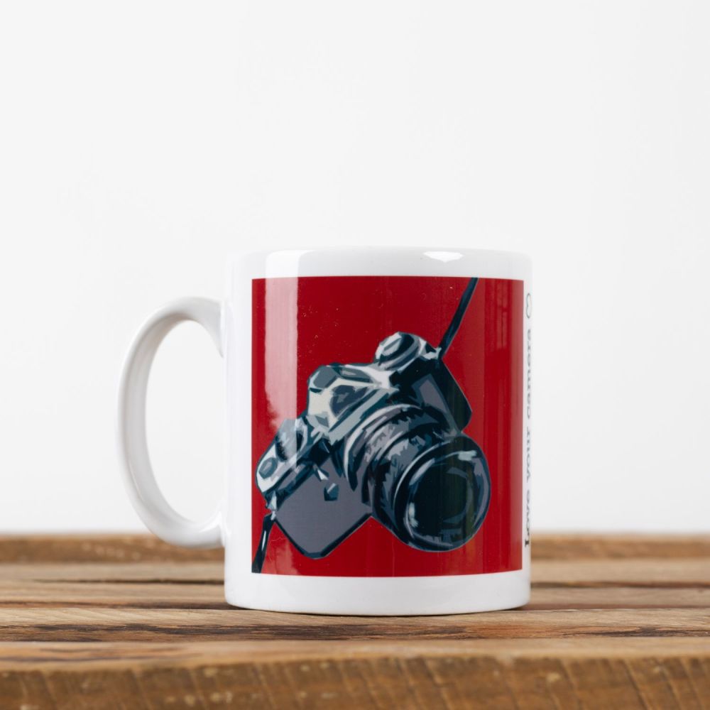 Mug - Red love your camera mug