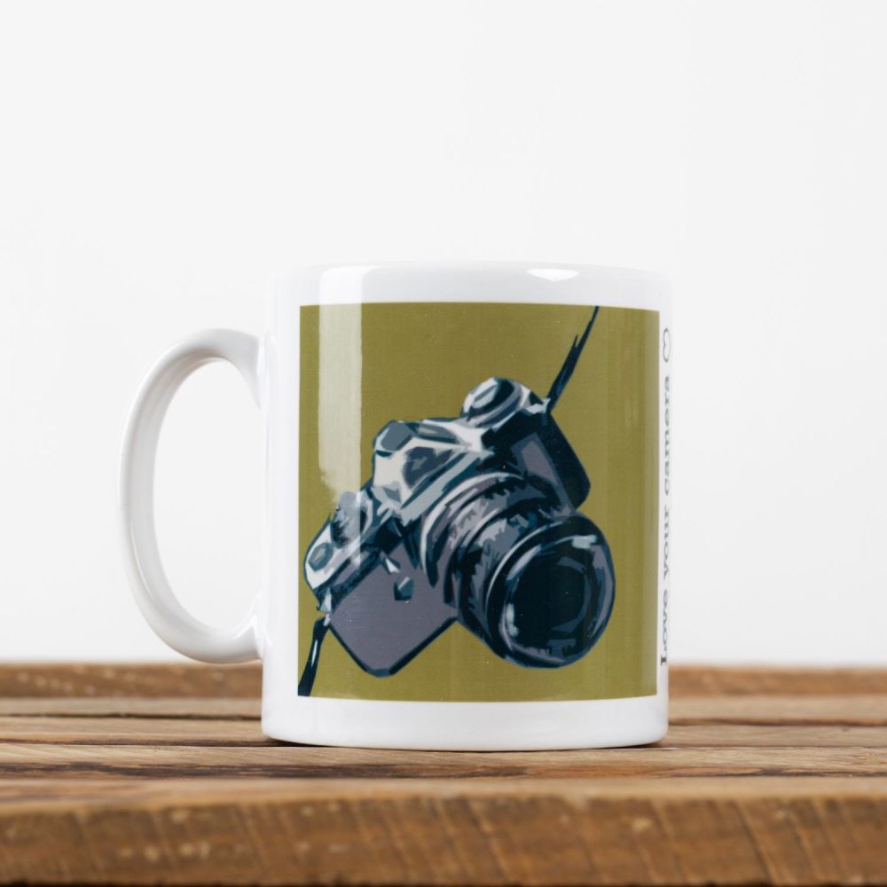 Mug - Olive love your camera mug