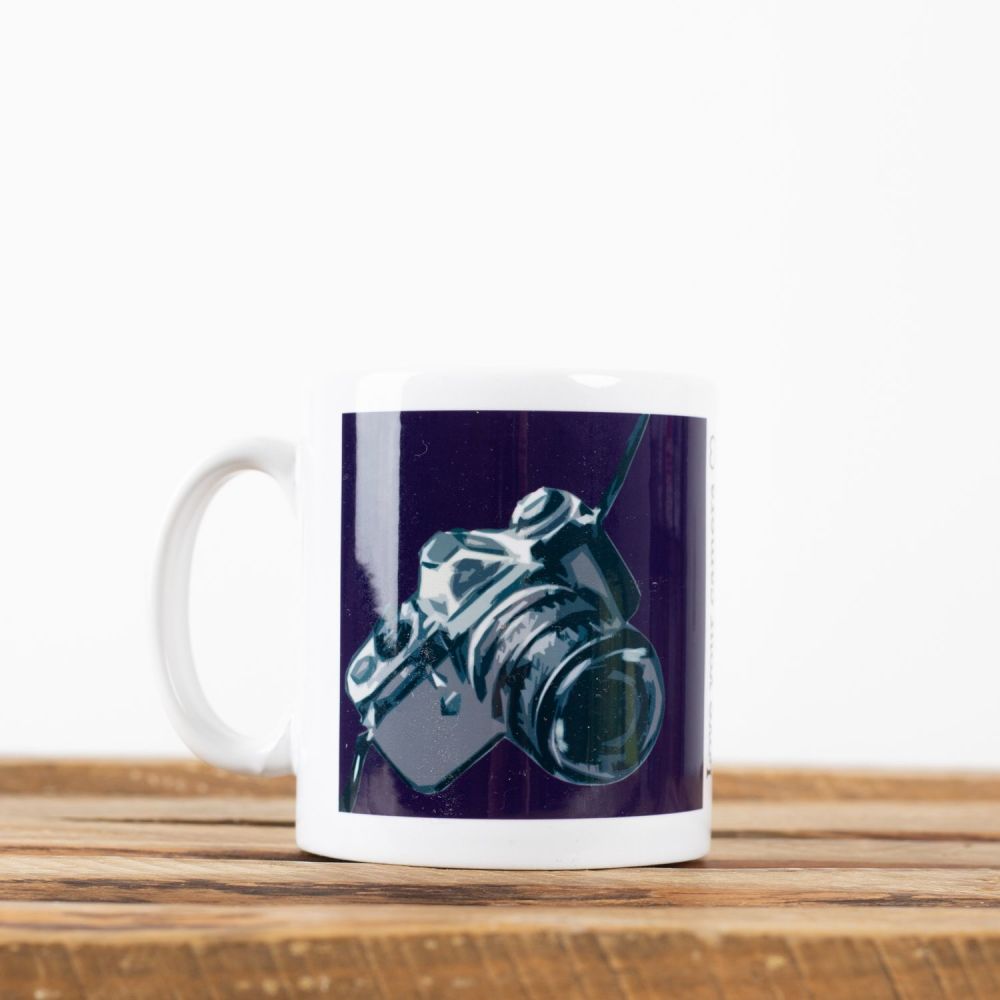 Mug - Dark purple love your camera mug