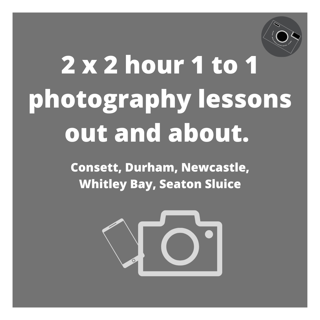 2 x 2hour photography lessons out and about