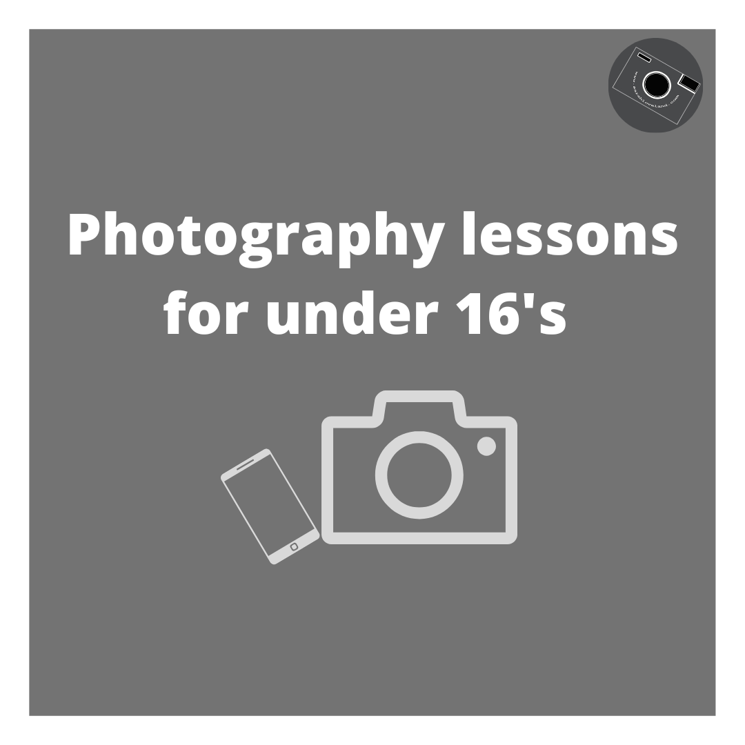 Under 16's photography lesson package