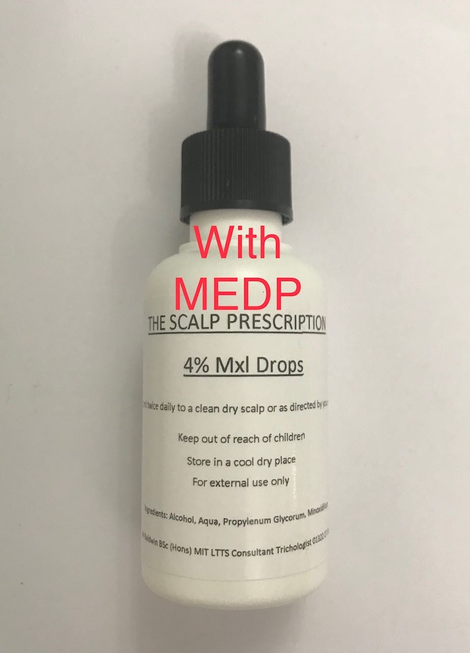Minoxidil 4% + MEDP