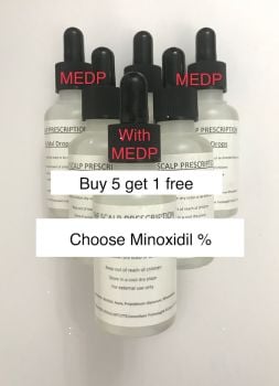 MEDP Hormone in Minoxidil x 6 bottle