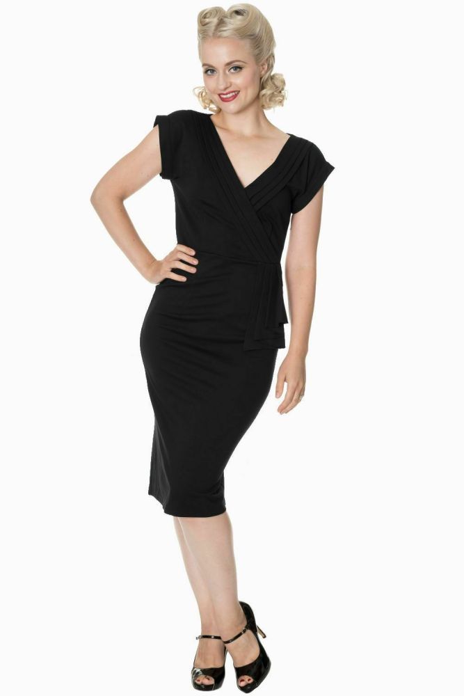 Evening Chic Dress in Black - Size Small Only