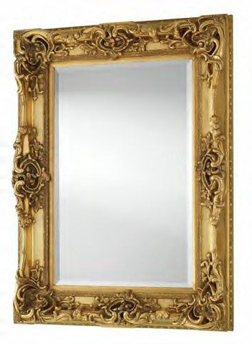 Rococo Core Gold Bevelled Wall Mirror 6 sizes