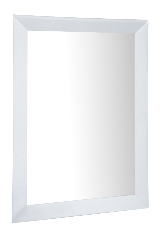 Mirrored White Bevelled Wall Mirror extra large 72" x 42"