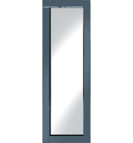 Frameless Bevelled Flat Bar Smoked Grey Mirror 120cm x 40cm