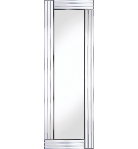 Frameless Bevelled Triple Band Silver Mirror 120cm x 40cm