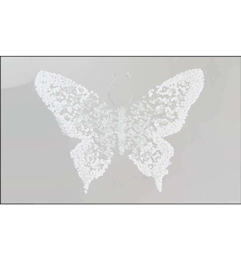 Abstract Butterfly Silver Mirrored Wall Art 3 sizes