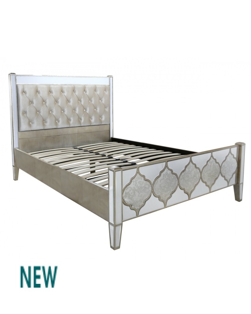 Chatsworth king Size Mirrored Bed Frame