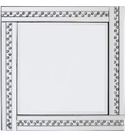 *Special Offer Glitz Floating Crystals Silver Wall Mirror 60cm x 60cm - 4 sizes available