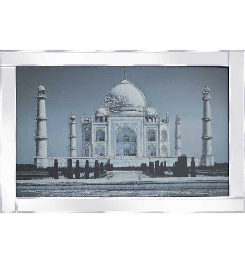 Mirror framed art print "Taj Mahal"