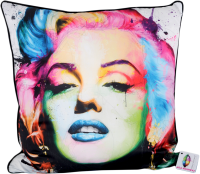 Patrice Murciano 55cm Luxury Feather Filled Cushion in white - Monroe