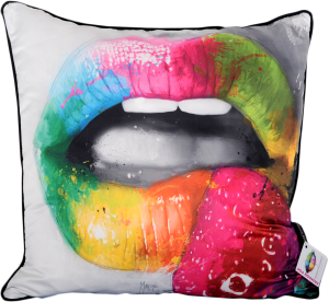 Patrice Murciano 55cm Luxury Feather Filled Cushion - "Kiss"