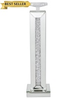 Crush Sparkle Mirrored Tea light Holder Large x 2