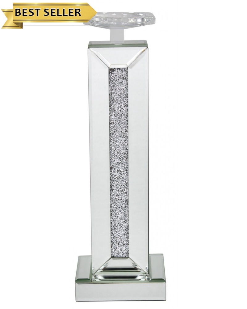 Crush Sparkle Mirrored Tea light Holder medium