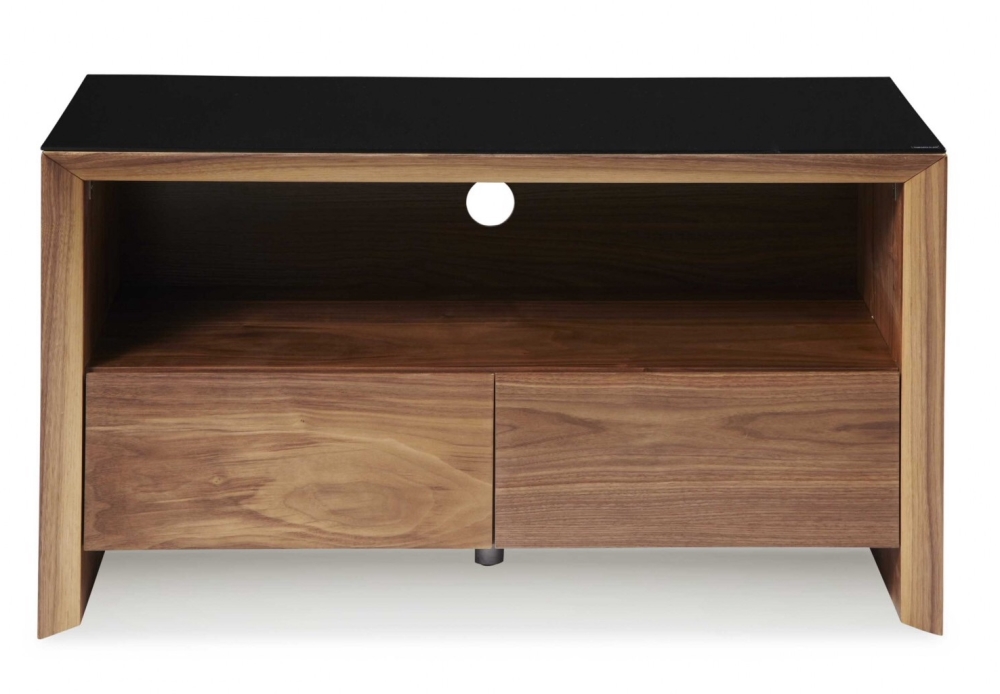 Soho Tv Entertainment unit in Walnut small