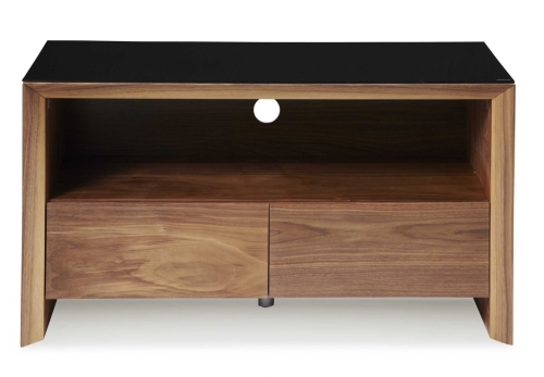 Soho Tv Entertainment unit in Walnut small