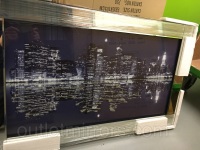 Mirror framed art print "City or London at Night"