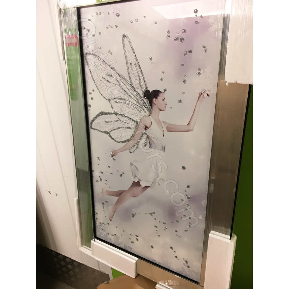 Mirror framed "Flying Fairy" Wall Art  