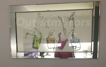 Liquid Glitter Wall Art Using Swarovaki Crystals Hand Made In
