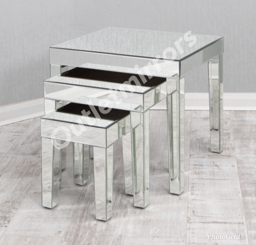 Mirrored Nest Of Tables