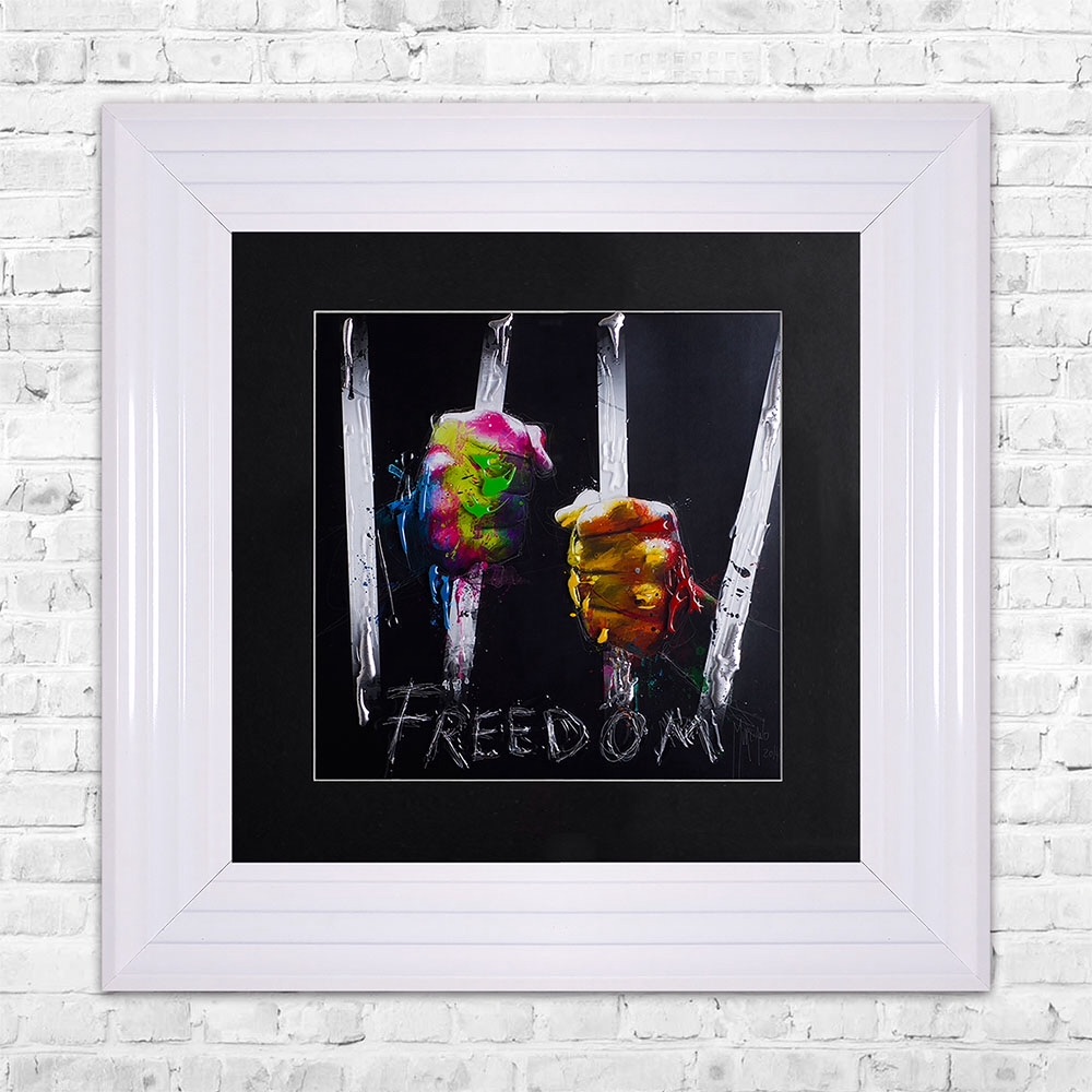 Patrice Murciano Framed "Freedom" print small 55cm x 55cm 