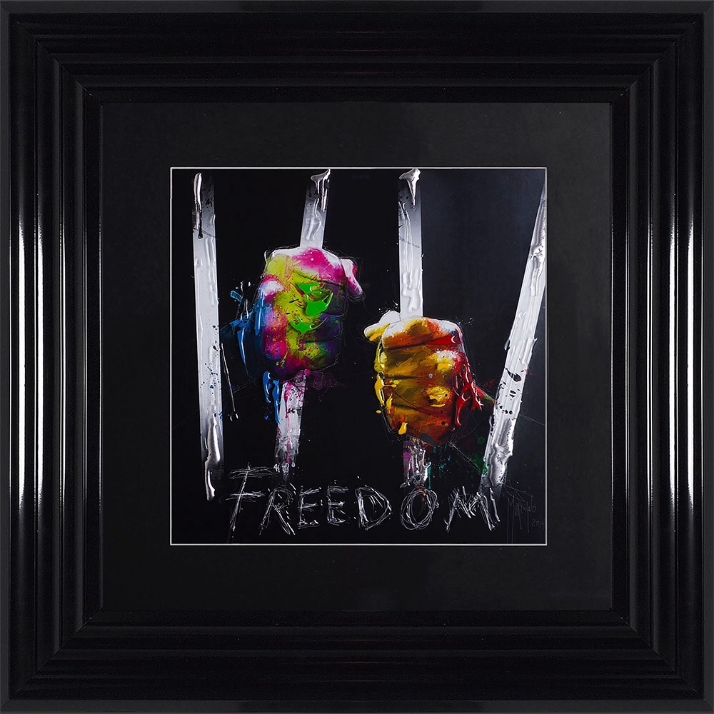 Patrice Murciano Framed "Freedom" print small 55cm x 55cm 
