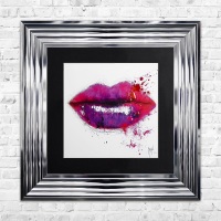 Patrice Murciano Framed "Lips" print small 55cm x 55cm 