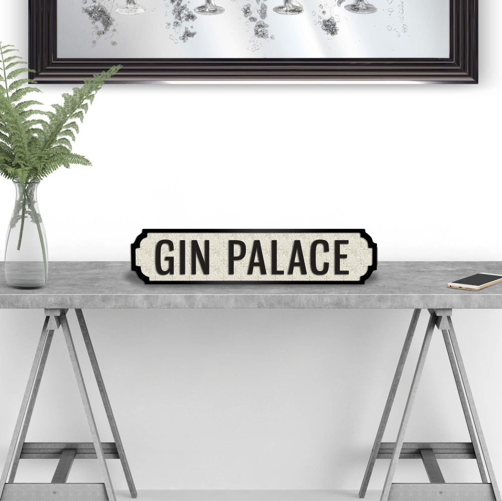 Gin Palace Street Sign