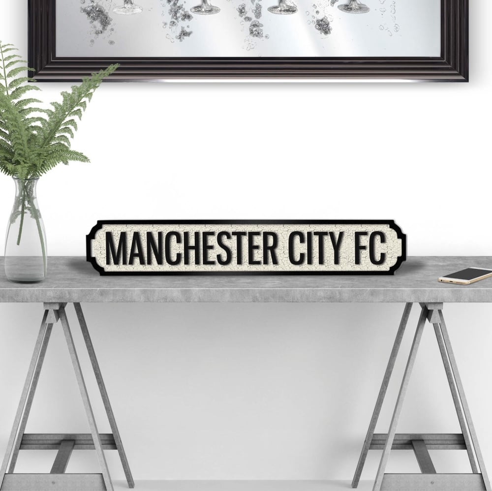 Manchester City Street sign 