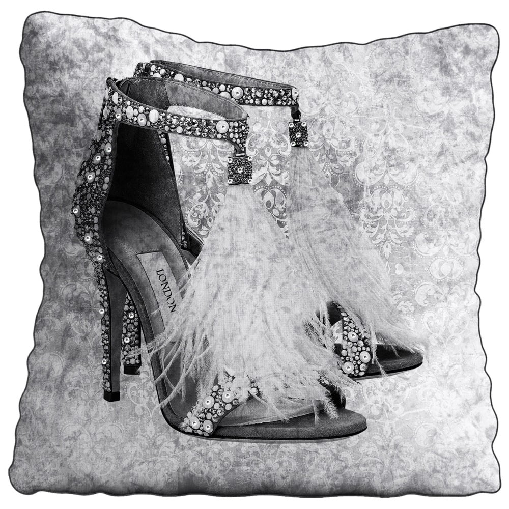 Luxury Feather Filled Cushion London Feather Shoes