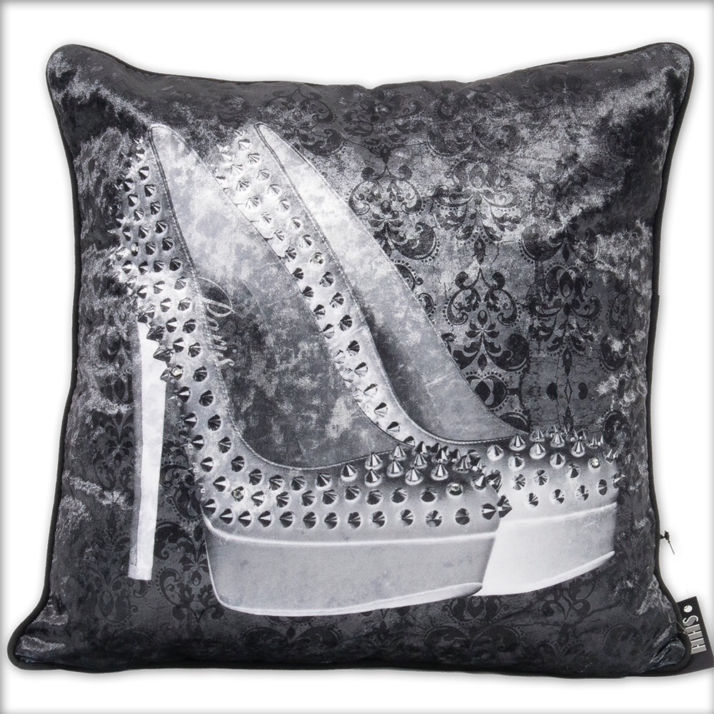 Luxury Feather Filled Cushion Paris Shoes