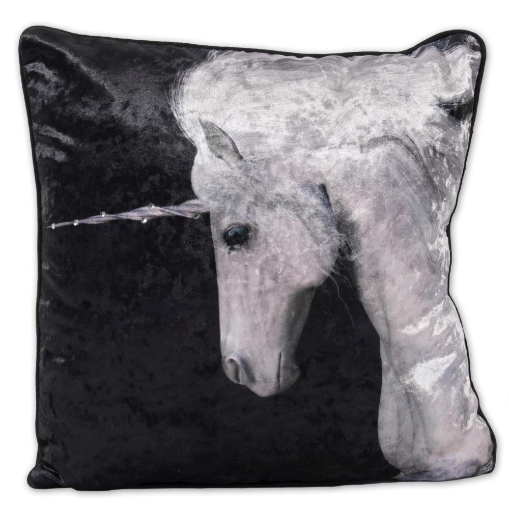 Luxury Feather Filled Cushion Unicorn