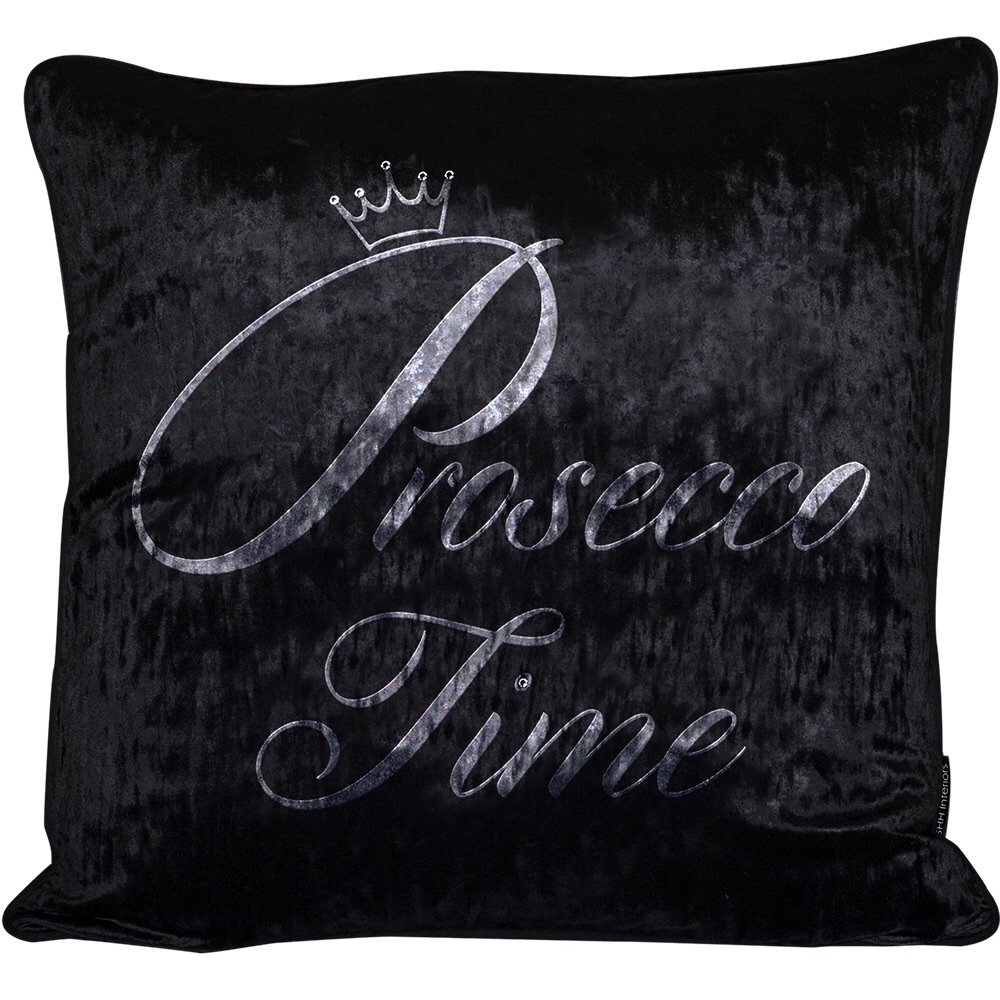 Luxury Feather Filled Cushion Prosecco Time