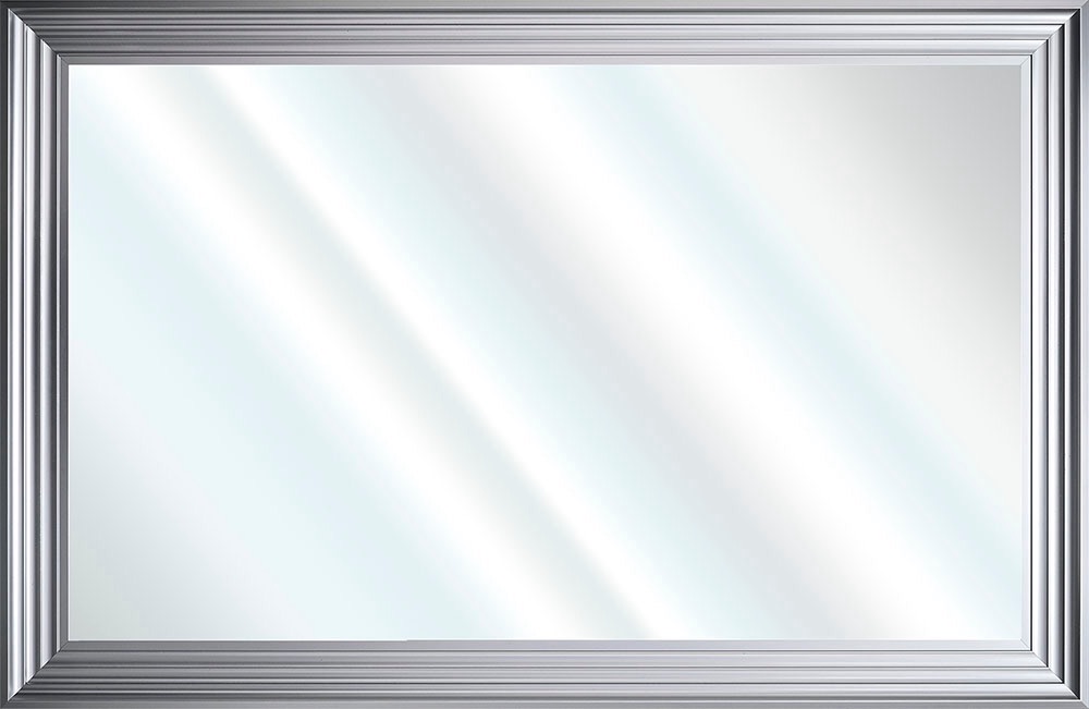 Framed Bevelled Wall Mirror Choice of frame colours 114cm x 74cm 