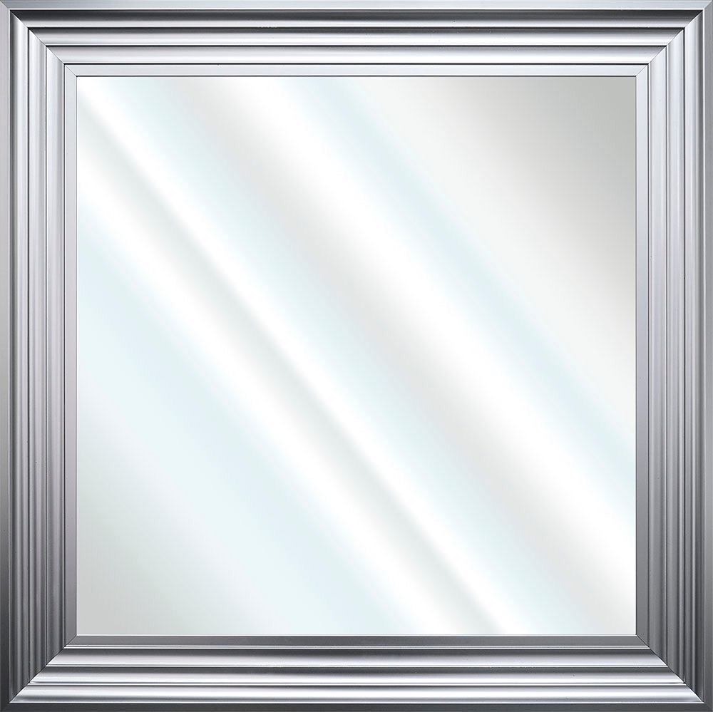 Framed Bevelled Wall Mirror Choice of frame colours 55cm x 55cm 