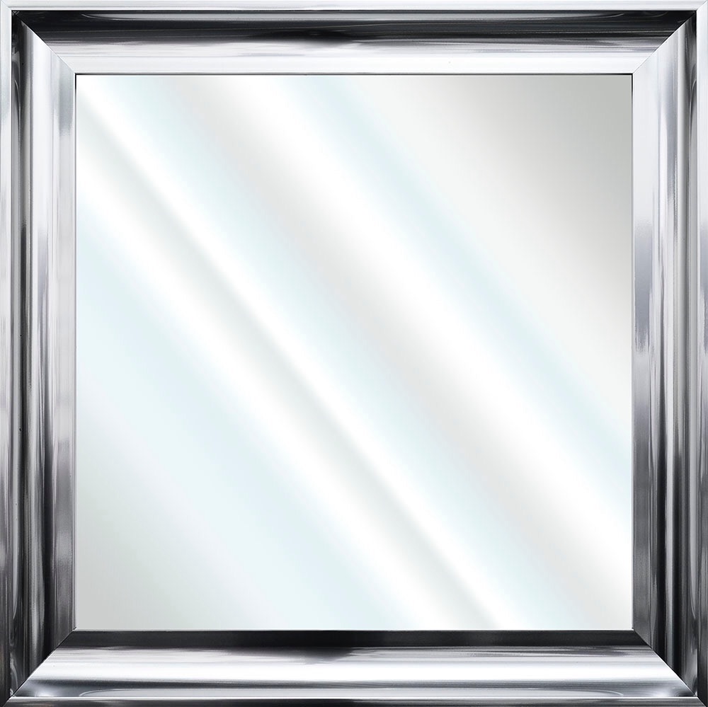 Framed Bevelled Wall Mirror Choice of frame colours 55cm x 55cm 