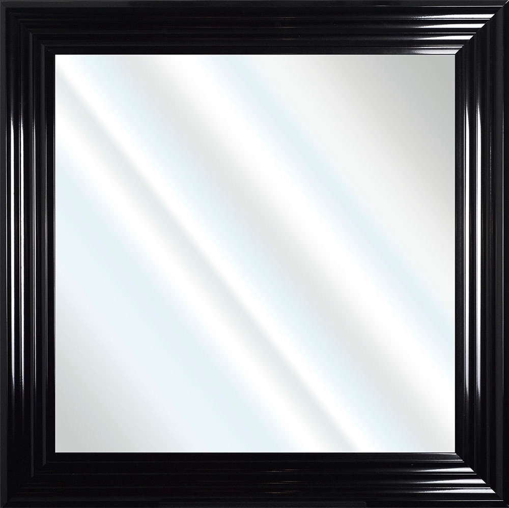 Framed Bevelled Wall Mirror Choice of frame colours 75cm x 75cm 