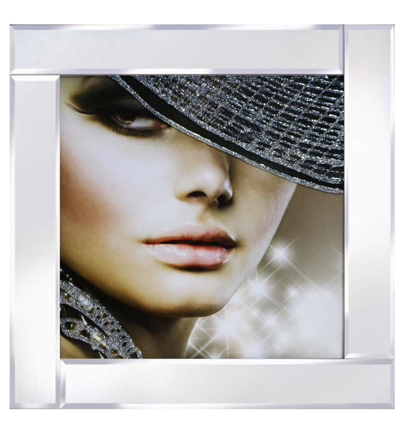Mirrored framed Liquid Art 