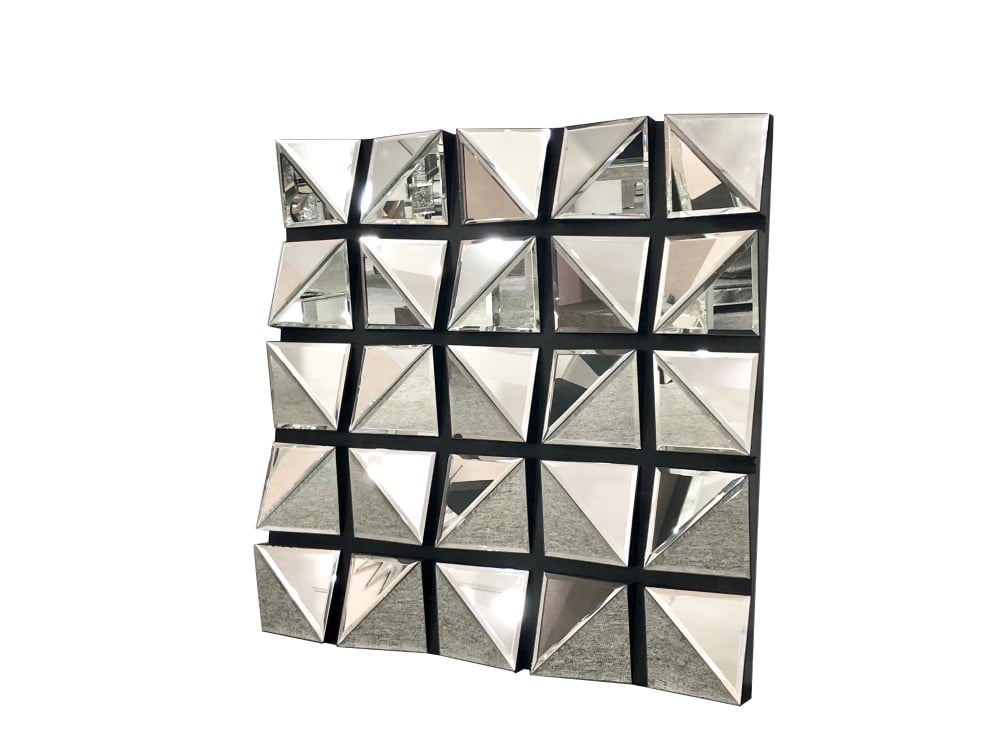 Multi Facet Italia Wall Mirror 71cm X In Stock For A Quick Delivery