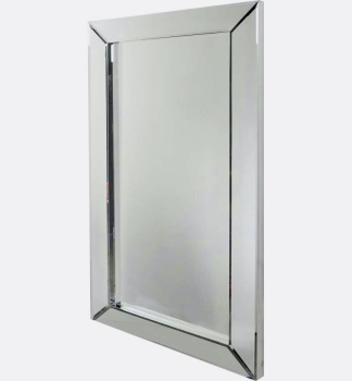 Multi Faceted Wall Mirrors Frameless Wall Mirrors By Outletmirrors Com Large Selection Of Silver Mirrors Black Bronze Glass Sale Now On With Free Uk Nationwide Delivery