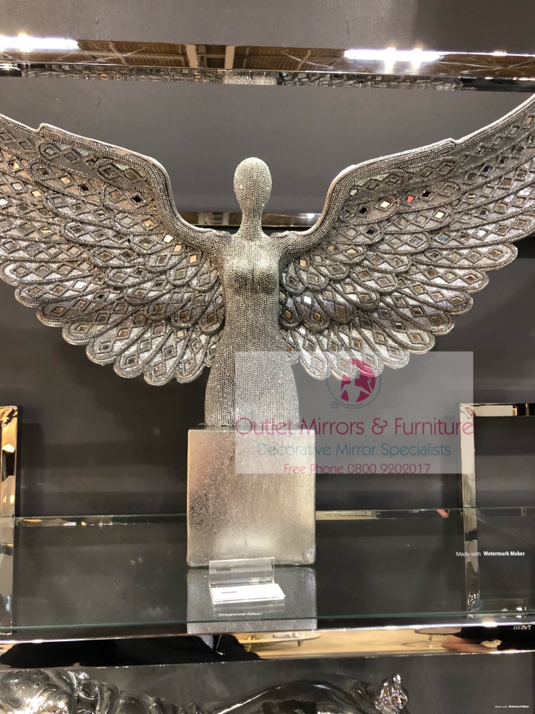 *Angel Wings Lady in Sparkle Silver 