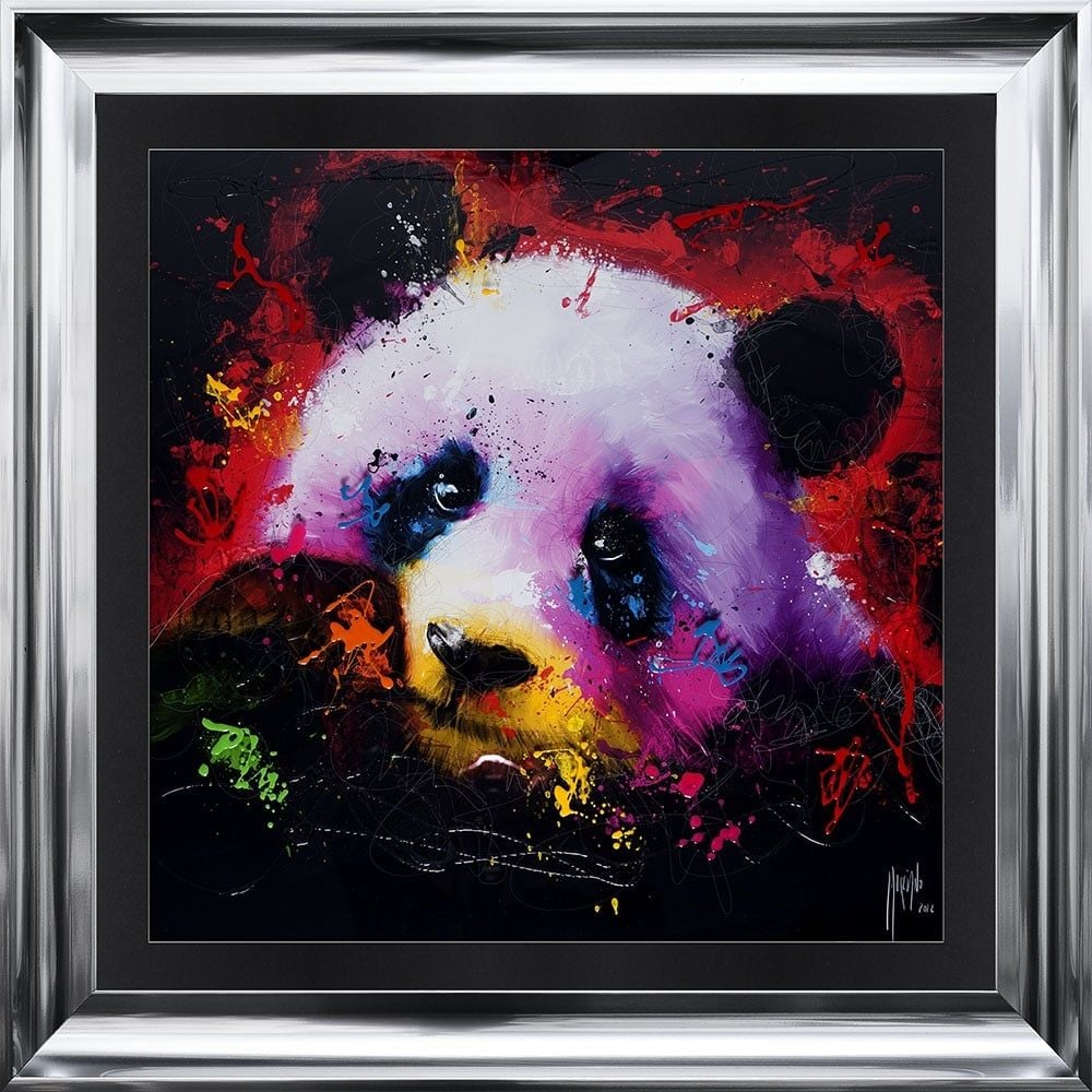Patrice Murciano Framed "Panda" print 90cm x 90cm