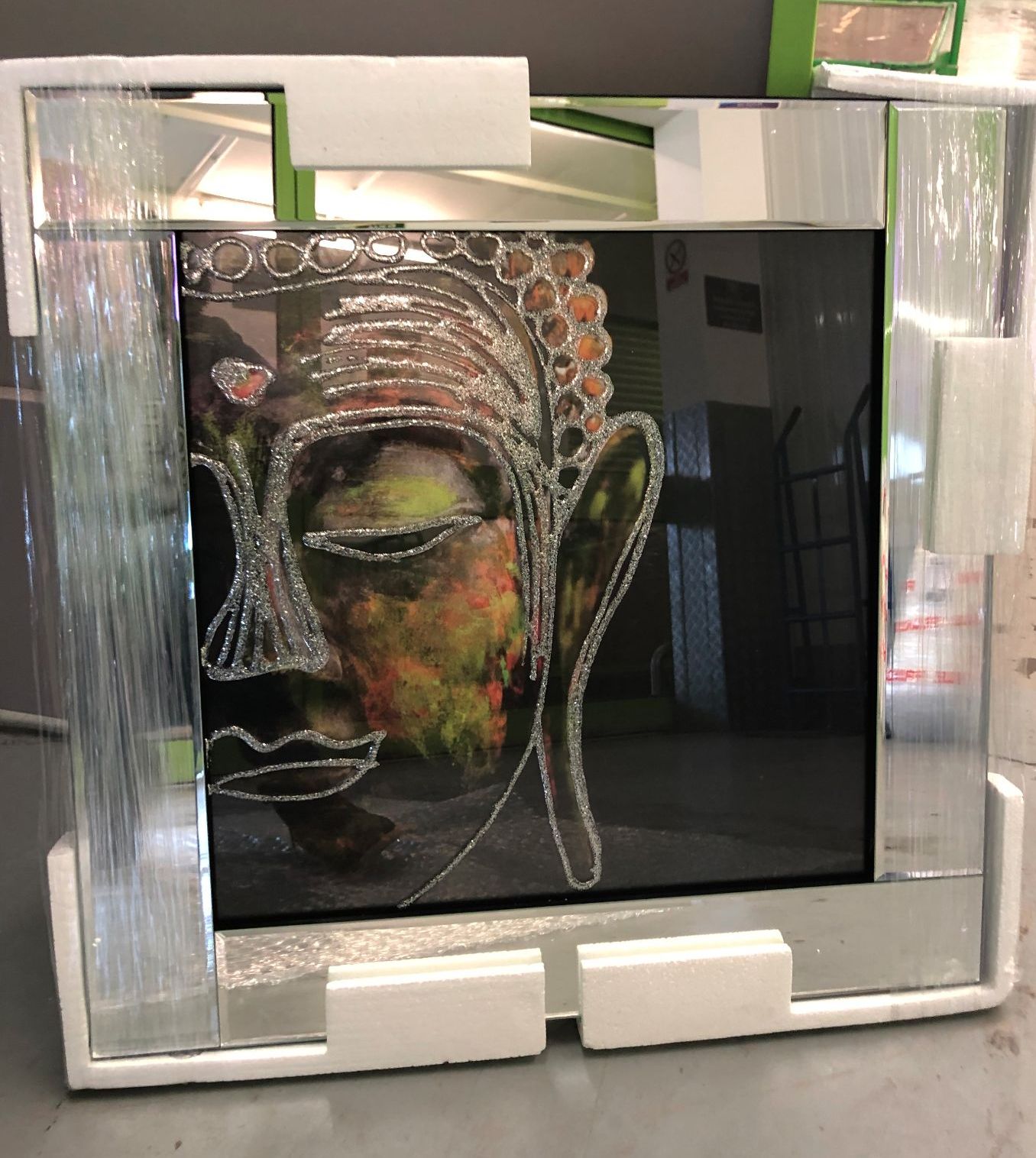 Mirror Framed Art Print