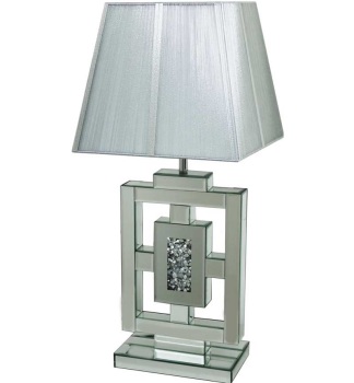 jewel filled table lamp