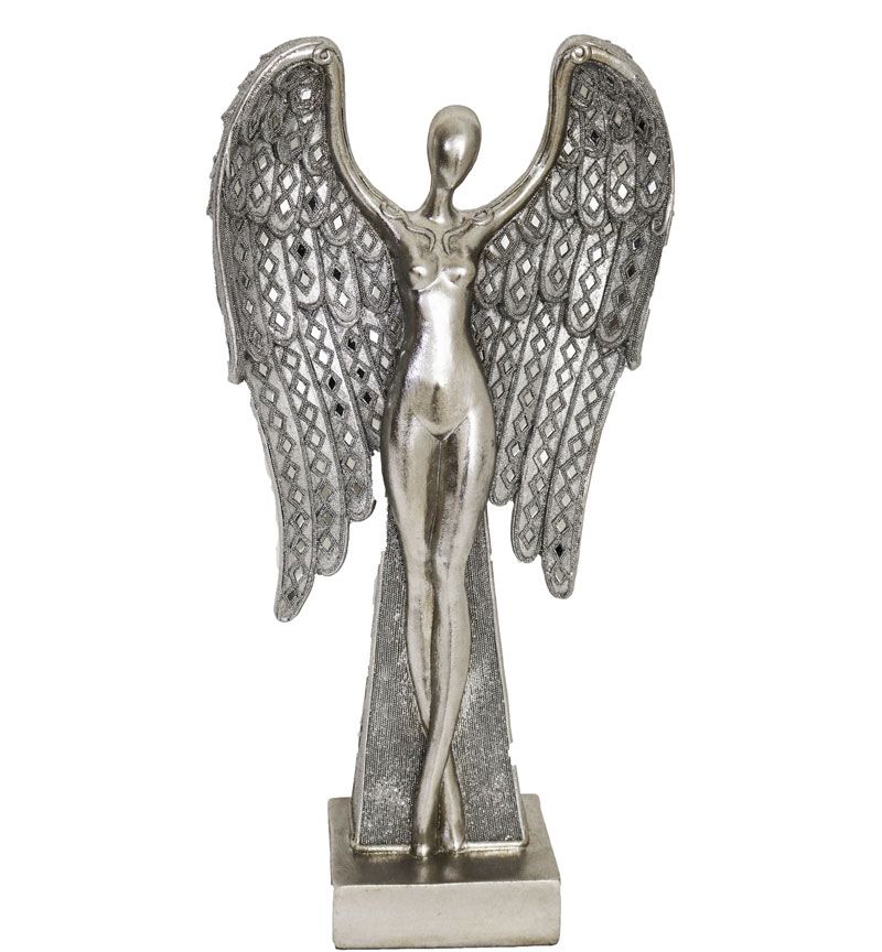 *Standing Angel Wings Lady